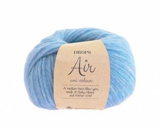 Příze Drops Air uni colour 16 - modrá