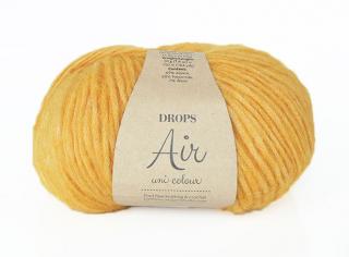 Příze Drops Air uni colour 22 - žlutá