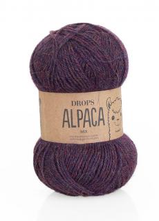 Příze DROPS Alpaca mix 6736 - burgund