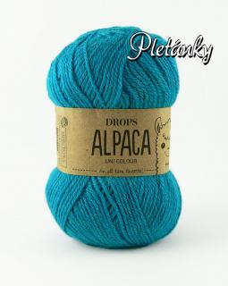 Příze DROPS Alpaca uni colour 2918 - tyrkysová