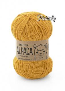 Příze DROPS Alpaca uni colour 2923 - zlatá žlutá