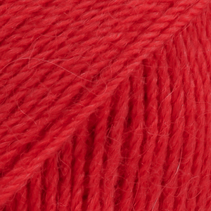 Příze DROPS Alpaca uni colour 3620 - červená