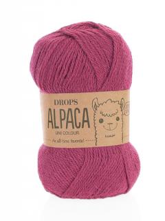 Příze DROPS Alpaca uni colour 3770 - fuchsie