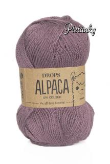 Příze DROPS Alpaca uni colour 3800 - starofialová