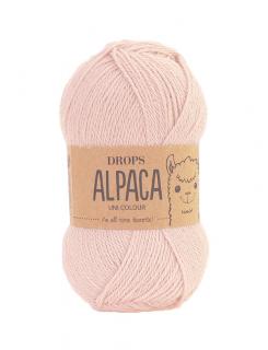 Příze DROPS Alpaca uni colour 9033 - jahody se smetanou