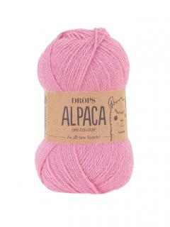 Příze DROPS Alpaca uni colour 9034 - růže