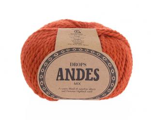 Příze Drops Andes mix 2920 - oranžová