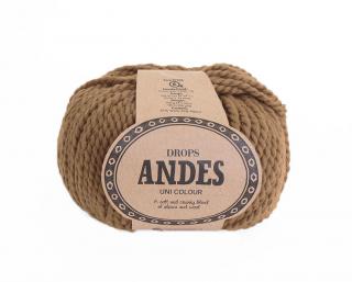 Příze Drops Andes uni colour 9021 - mandle