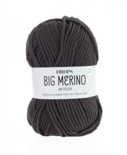 Příze DROPS Big Merino uni color 05 - moka