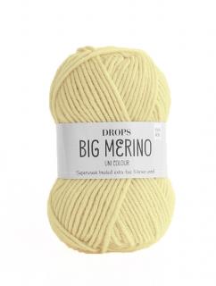 Příze DROPS Big Merino uni color 26 - limonáda
