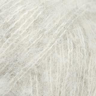 Příze DROPS Brushed Alpaca Silk 35 - perlově šedá