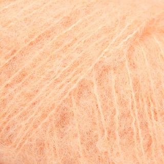 Příze DROPS Brushed Alpaca Silk 37 - jemná meruňková