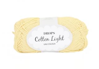 Příze DROPS Cotton light 42 - vanilka