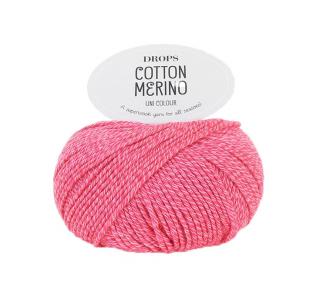 Příze DROPS Cotton Merino 36 - malinový sorbet