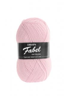 Příze DROPS Fabel Unicolor 120 - světlá růžová