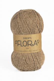 Příze DROPS Flora mix 08 - hnědá