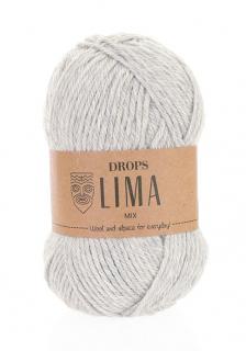 Příze DROPS Lima mix - 9020 perlově šedá