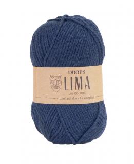 Příze DROPS Lima uni colour - 4305 indigo