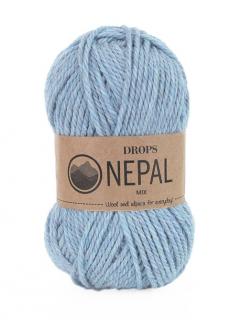 Příze DROPS Nepal mix 8907 - mlha