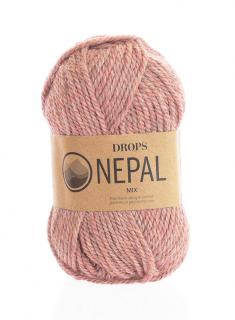 Příze DROPS Nepal mix 8912 - pudrová růž