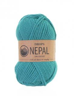 Příze DROPS Nepal uni colour  8911 - mořská modř