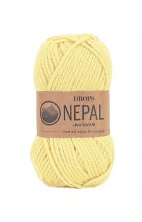 Příze DROPS Nepal uni colour 8919 - citronáda