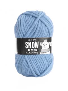 Příze DROPS Snow uni color 012 - světle modrá