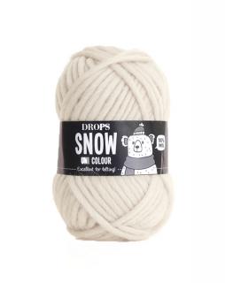 Příze DROPS Snow uni color 102 - marshmallow