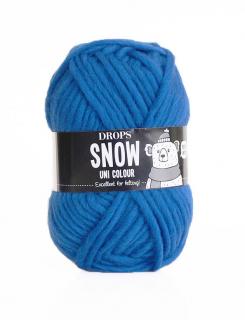 Příze DROPS Snow uni color 104 - modrá
