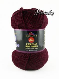 Příze Everyday New Tweed 75117 - vínová