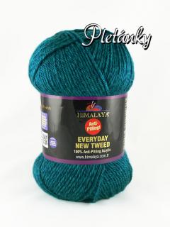 Příze Everyday New Tweed 75118 - petrolejová