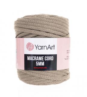 Příze Macrame Cord 768, 5 mm - béžová