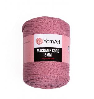 Příze Macrame Cord 792, 5 mm - starorůžová
