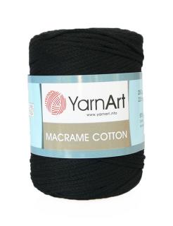 Příze Macrame Cotton 750 - černá