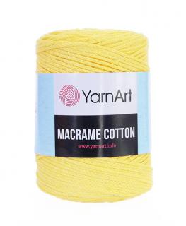 Příze Macrame Cotton 754 - žlutá