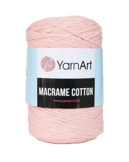 Příze Macrame Cotton 762 - světlá růžová