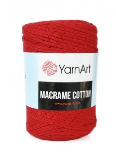 Příze Macrame Cotton 773 - červený mák