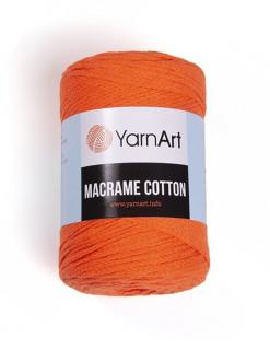 Příze Macrame Cotton 800 - neonová oranžová