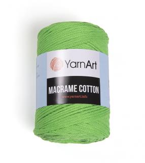 Příze Macrame Cotton 802 - neonová zelená