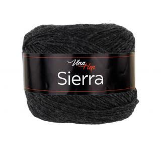 Příze Sierra 6001 - černá