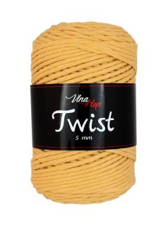 Příze Twist 5 mm, 8190 - hořčicová