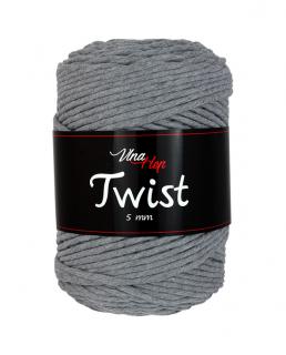 Příze Twist 5 mm, 8235 -  šedá