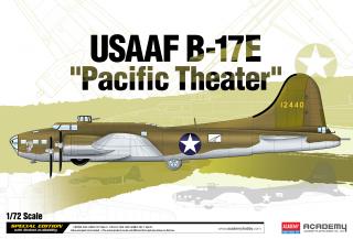 Academy - Boeing B-17E Flying Fortress, USAAF,  Pacific Theater , Model Kit 12533, 1/72