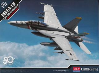 Academy - Boeing F/A-18F Super Hornet, US NAVY,  VFA-2 Bounty Hunters , Model Kit 12567, 1/72