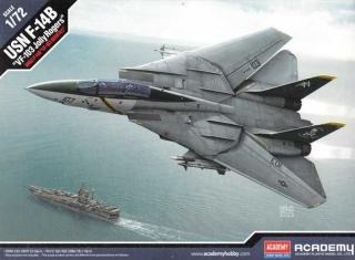 Academy - Grumman F-14B Tomcat, USN,  VF-103 Jolly Rogers , Model Kit letadlo 12578, 1/72