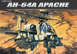 Academy - Hughes AH-64A Apache, Model Kit 12262, 1/48