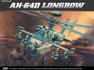 Academy - Hughes AH-64D Apache Longbow, Model Kit 12268, 1/48
