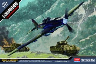 Academy - Iljušin IL-2M & PANTHER D, Model Kit letadlo 12538, 1/72