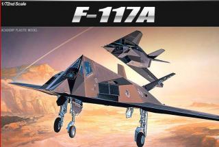 Academy - Lockheed F-117 A Nighthawk, Model Kit 12475, 1/72