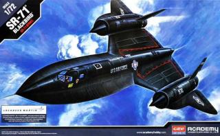 Academy - Lockheed SR-71 Blackbird, Model Kit letadlo 12448, 1/72